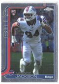 Landon Jackson Topps Chrome 358 2025 Buffalo Bills RC