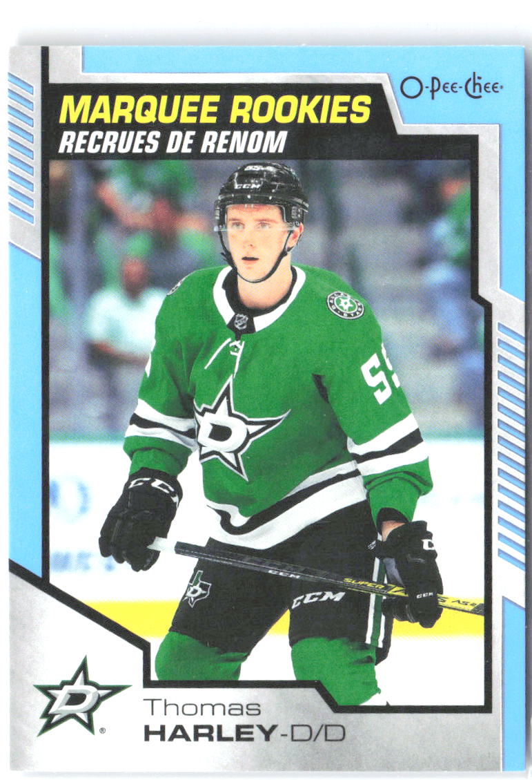 Thomas Harley Upper Deck O-Pee-Chee Update Blue 614 2020-21 Dallas Stars RC