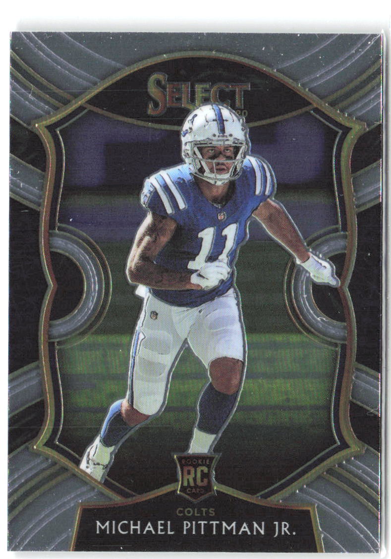Michael Pittman Jr. Panini Select 62 2020 Indianapolis Colts RC