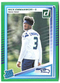 Nick Emmanwori Donruss - Press Proofs Green 348 2025 Seattle Seahawks