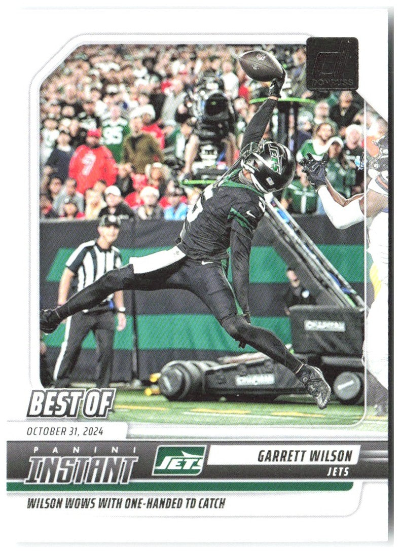 Garrett Wilson Donruss - Best of Instant INS-GWN 2025 New York Jets