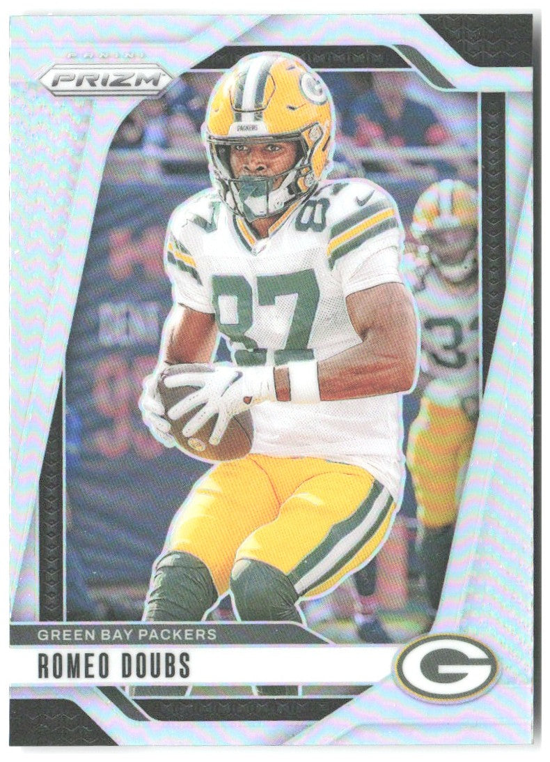 Romeo Doubs Panini Prizm - Silver 104 2024 Green Bay Packers