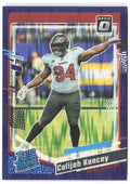 Calijah Kancey Donruss Optic - Purple Shock 295 2023 Tampa Bay Buccaneers