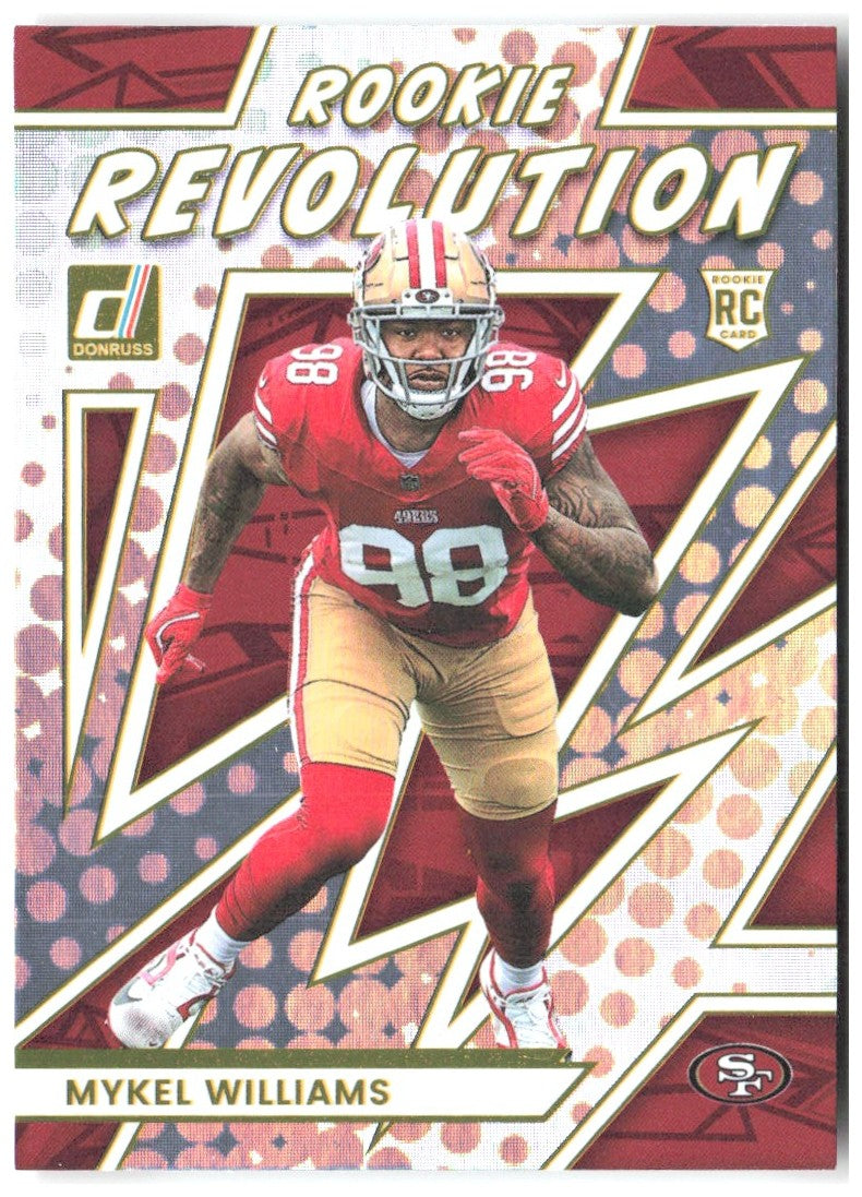 Mykel Williams Donruss - Rookie Revolution 39 2025 San Francisco 49ers