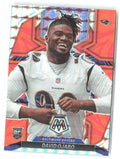 David Ojabo Panini Mosaic - Mosaic Reactive Orange 387 2022 Baltimore Ravens