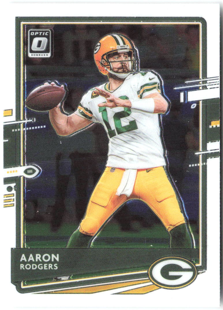 Aaron Rodgers Donruss Optic 38 2020 Green Bay Packers