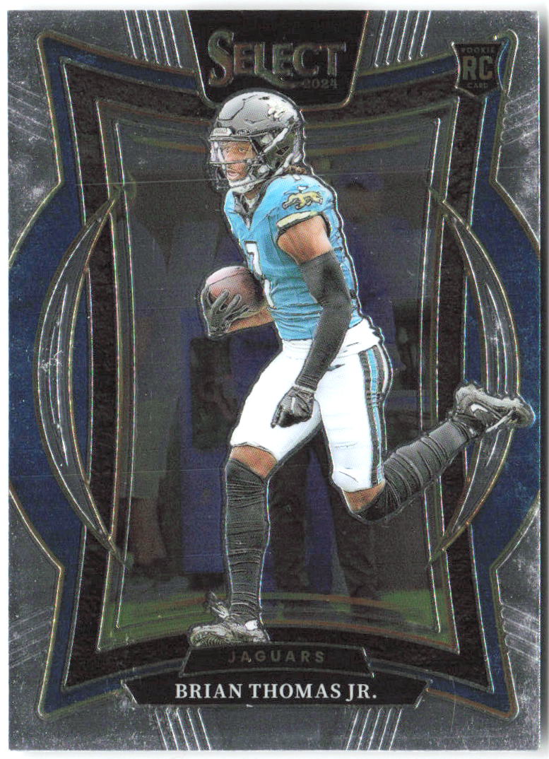 Brian Thomas Jr. Panini Select 91 2024 Jacksonville Jaguars RC