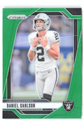 Daniel Carlson Panini Prizm - Green 153 2024 Las Vegas Raiders