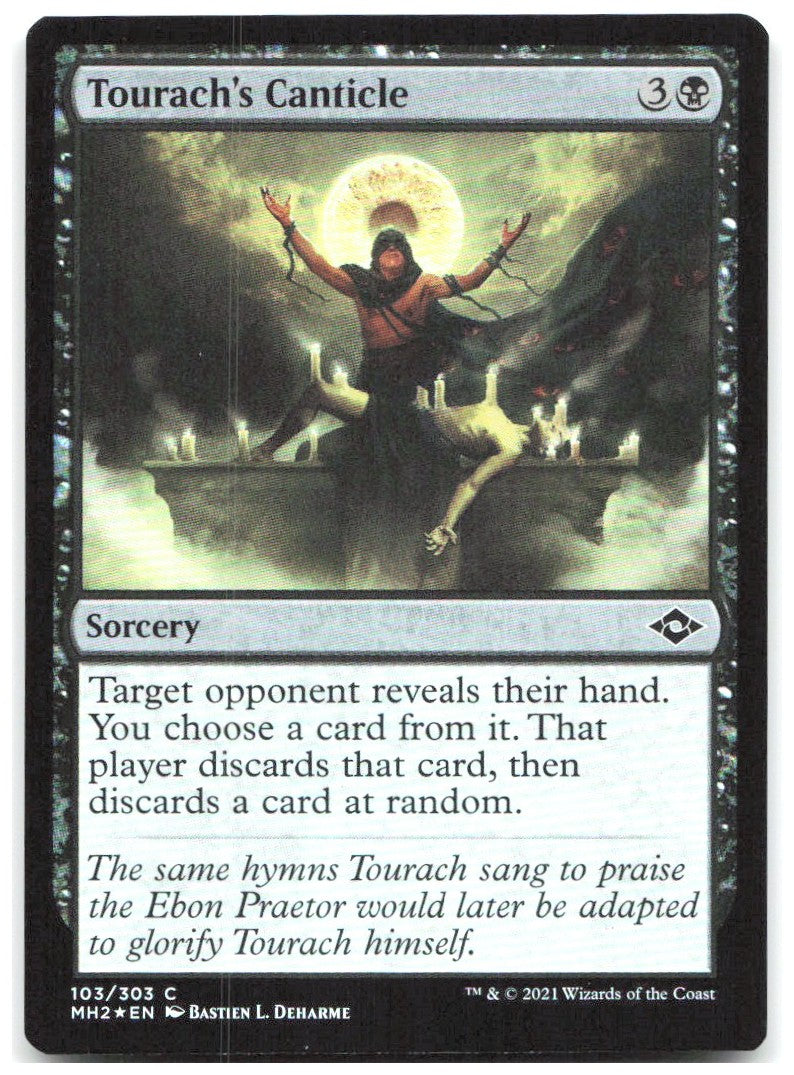 Tourach's Canticle Foil C Modern Horizons 2 103 NM Bastien L. Deharme