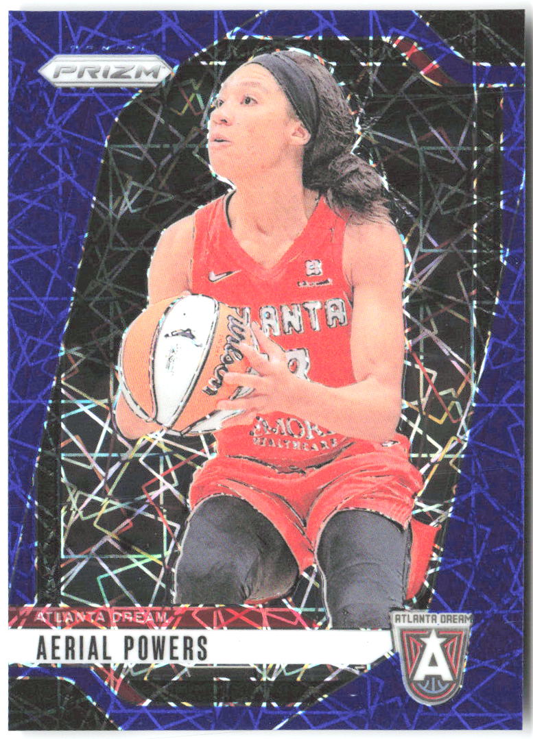 Aerial Powers Panini Prizm WNBA - Blue Velocity Prizms 37 2024 Atlanta Dream