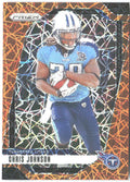 Chris Johnson Panini Prizm - Lazer 284 2024 Tennessee Titans