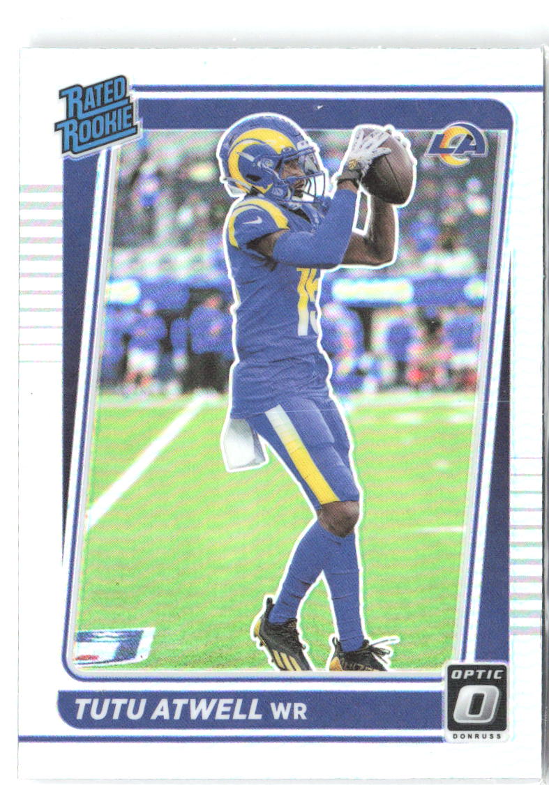 Tutu Atwell Donruss Optic - Holo 220 2021 Los Angeles Rams