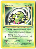 Spinarak 1st Edition Common Neo Genesis 075/111 NM Ken Sugimori