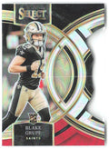 Blake Grupe Select - Black and Red Prizms Die Cuts 111 2023 New Orleans Saints