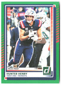 Hunter Henry Donruss - Press Proofs Green 69 2025 New England Patriots