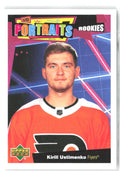 Kirill Ustimenko Upper Deck - UD Portraits P-93 2020-21 Philadelphia Flyers