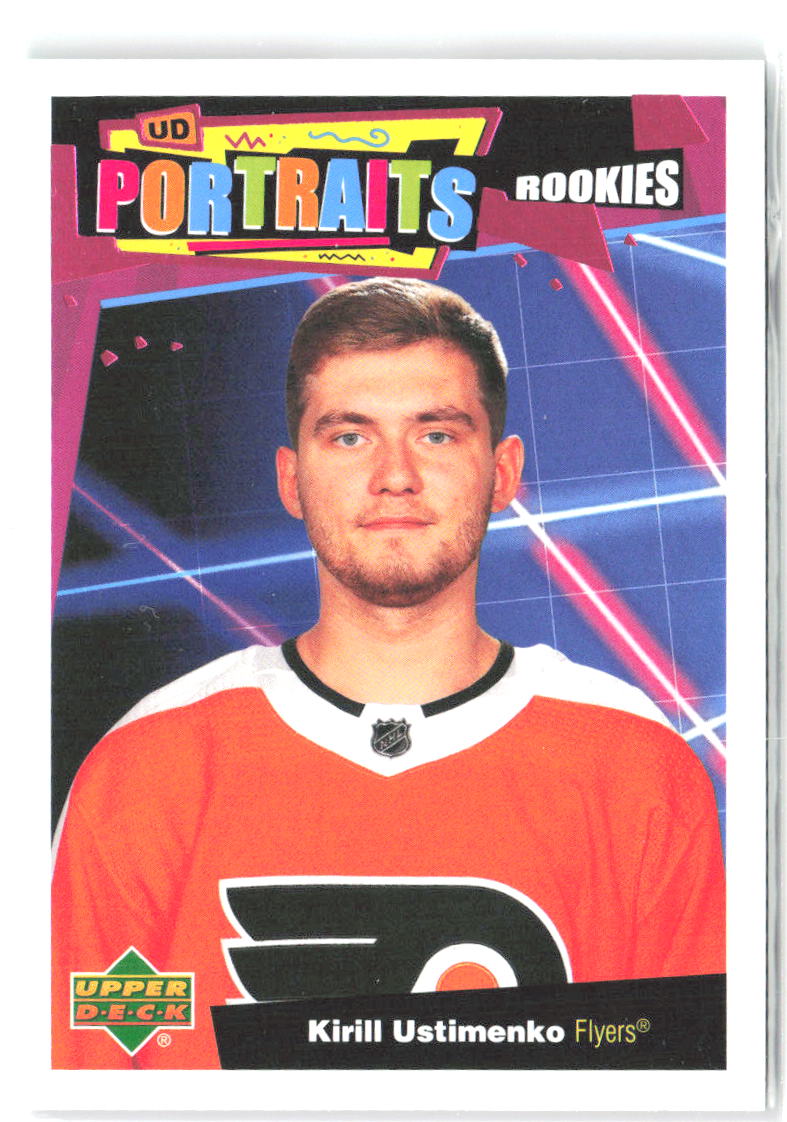 Kirill Ustimenko Upper Deck - UD Portraits P-93 2020-21 Philadelphia Flyers