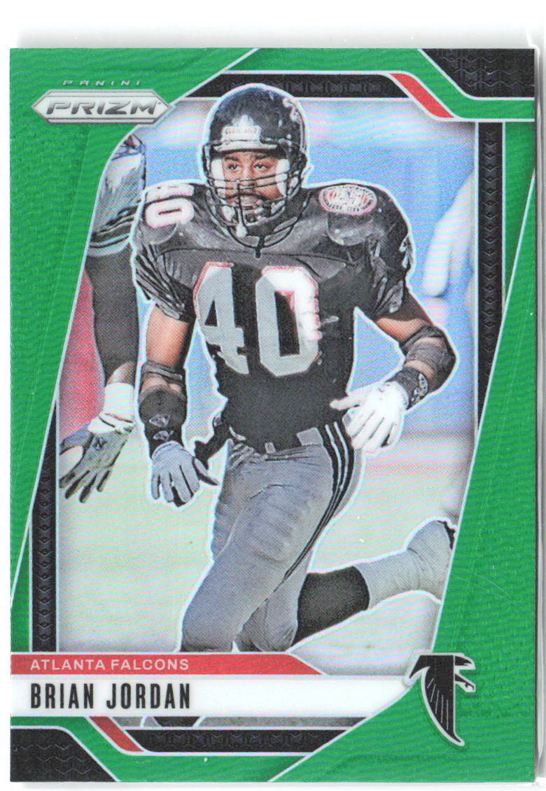 Brian Jordan Panini Prizm - Green 17 2024 Atlanta Falcons