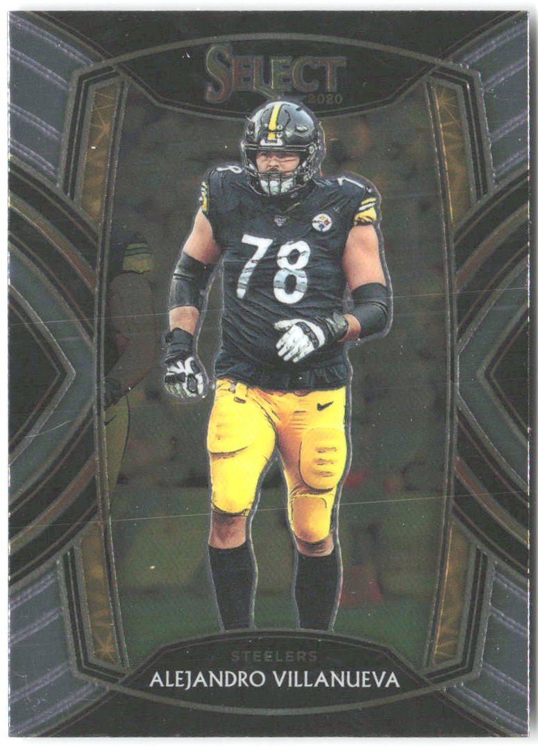 Alejandro Villanueva Panini Select 233 2020 Pittsburgh Steelers