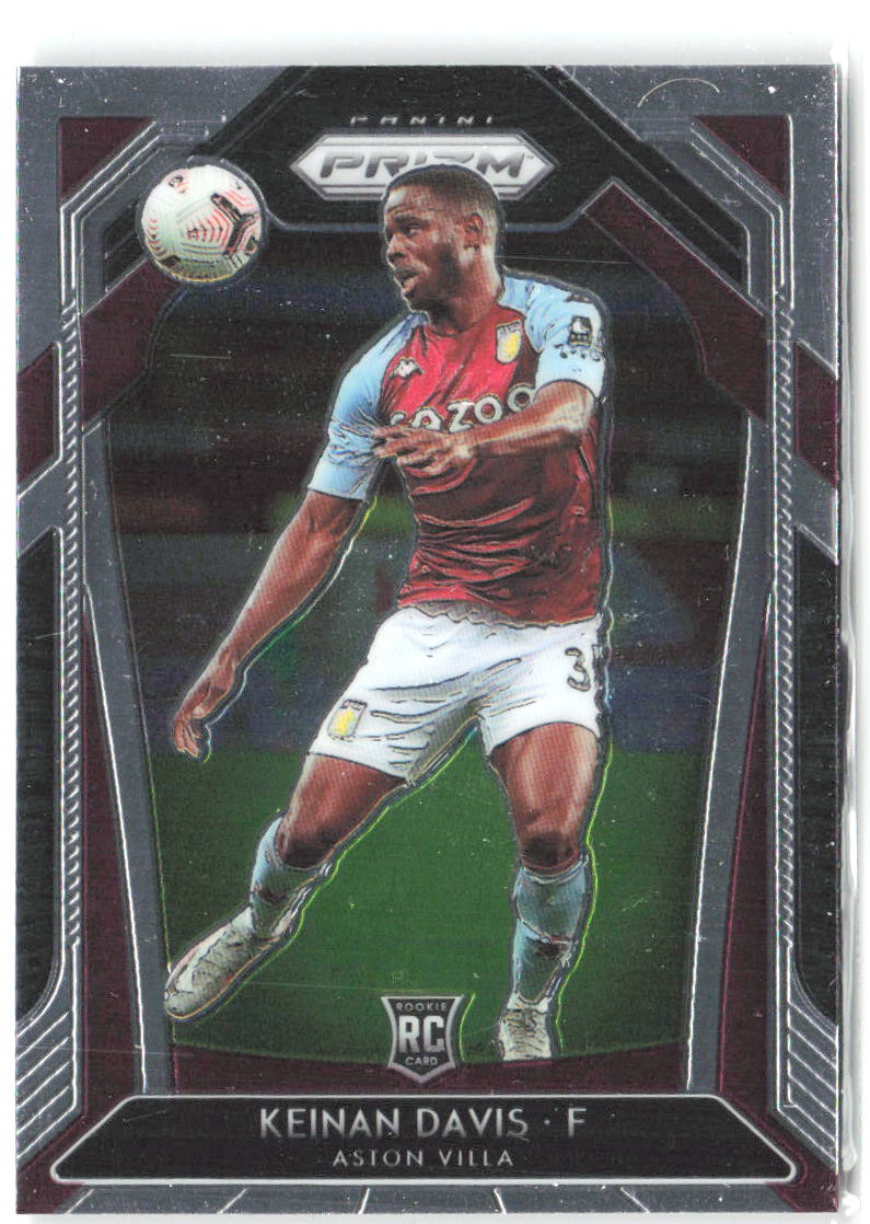 Keinan Davis Panini Prizm Premier League 284 2020-21 Aston Villa RC