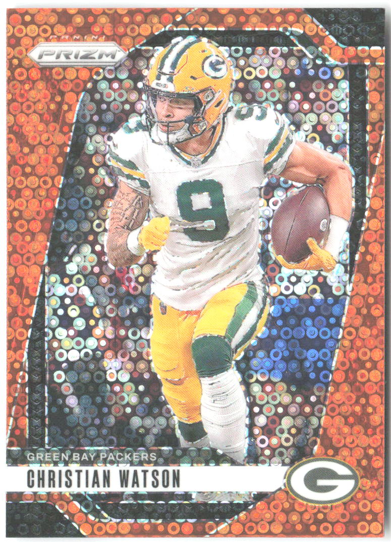 Christian Watson Panini Prizm - Disco 103 2024 Green Bay Packers