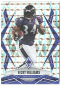 Ricky Williams Panini Phoenix - Silver Pyramids Prizm 81 2025 Baltimore Ravens