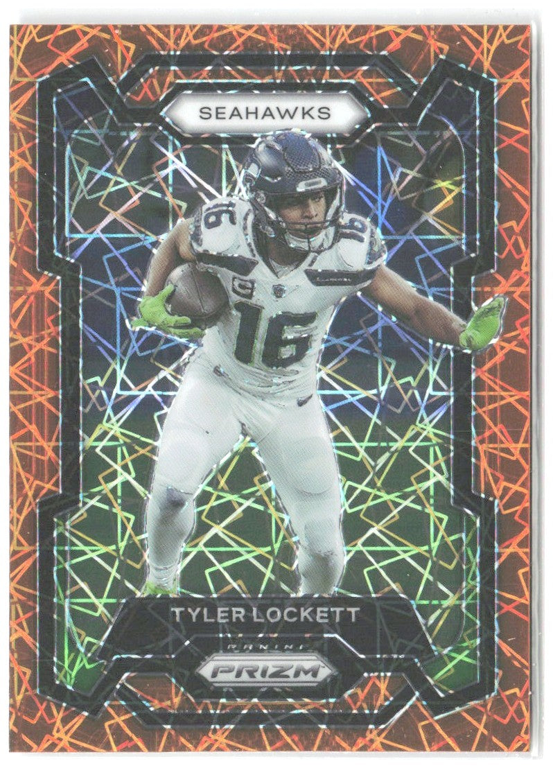 Tyler Lockett Panini Prizm - Lazer 264 2023 Seattle Seahawks