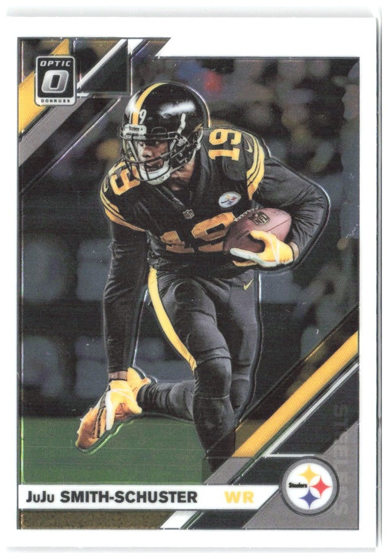 JuJu Smith-Schuster Donruss Optic 82 2019 Pittsburgh Steelers