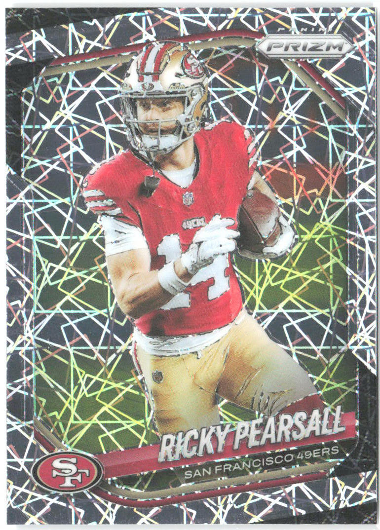 Ricky Pearsall Panini Prizm - Lazer 99 2025 San Francisco 49ers