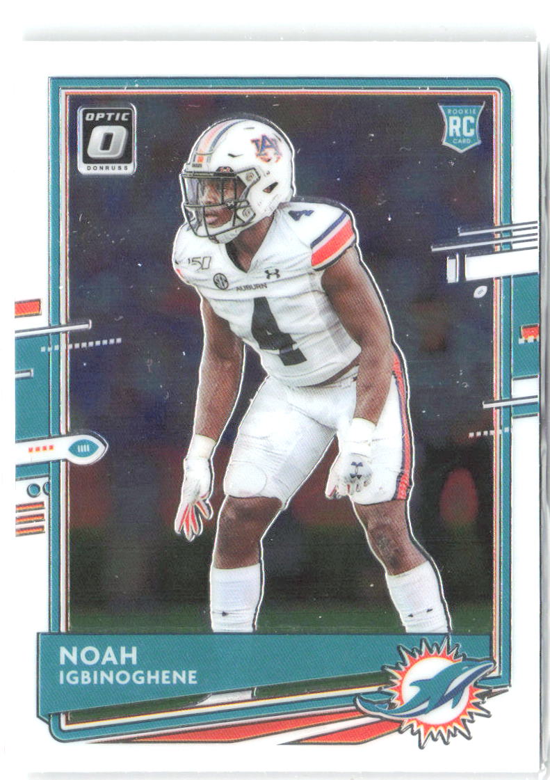 Noah Igbinoghene Donruss Optic 111 2020 Miami Dolphins RC