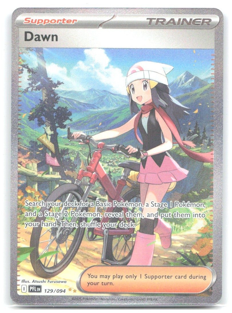 Dawn Special Illustration Rare ME02 Phantasmal Flames 129/094 NM Yuu Nishida