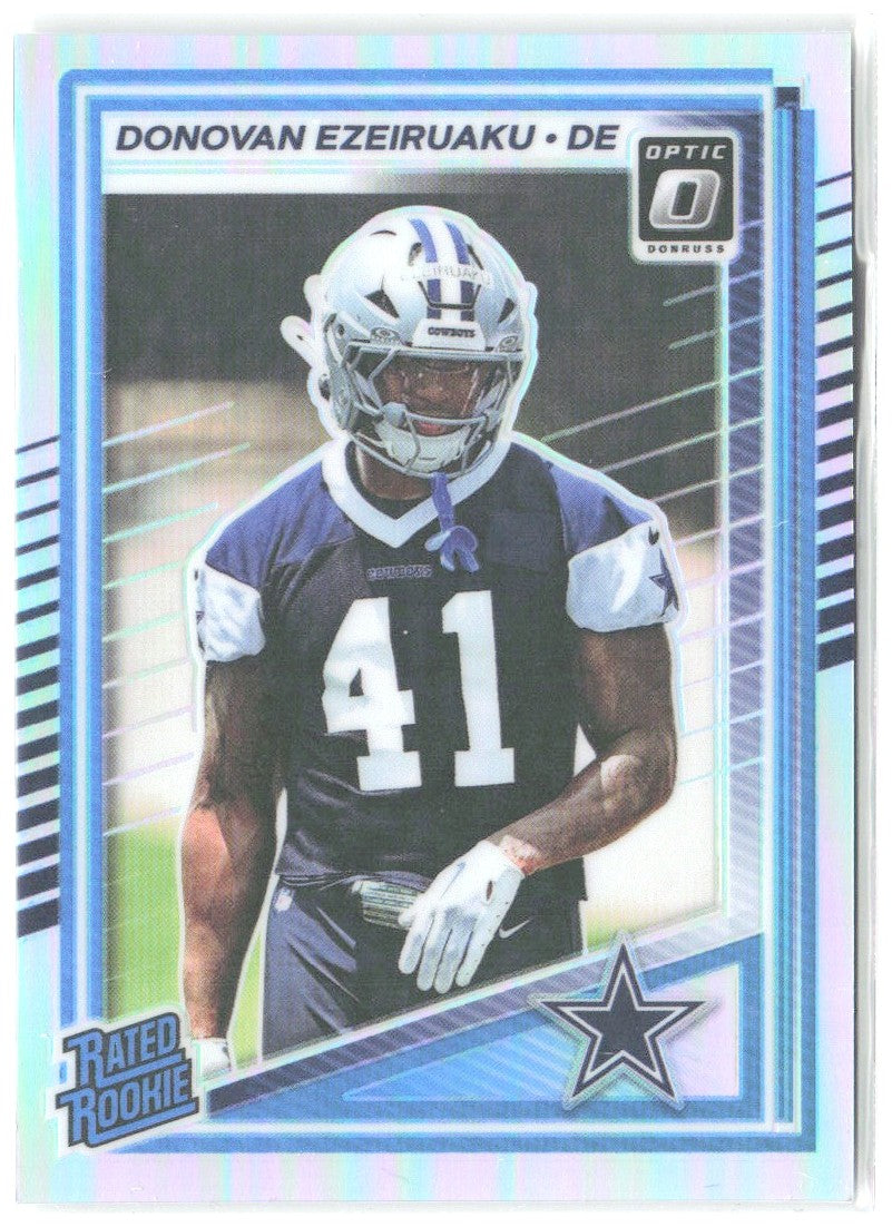 Donovan Ezeiruaku Donruss Optic - Holo 230 2025 Dallas Cowboys