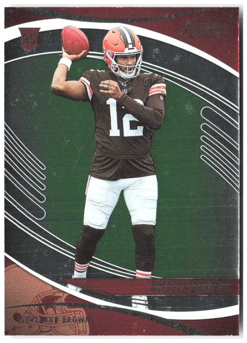 Shedeur Sanders Panini Absolute - Retail 177 2025 Cleveland Browns RC