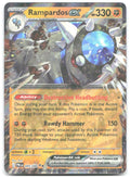 Rampardos ex Holo Double Rare ME05 Pitch Black 045/084 NM hncl