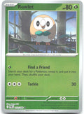Rowlet Reverse Holo Common ME03: Perfect Order 010/088 NM Atsuya Uki