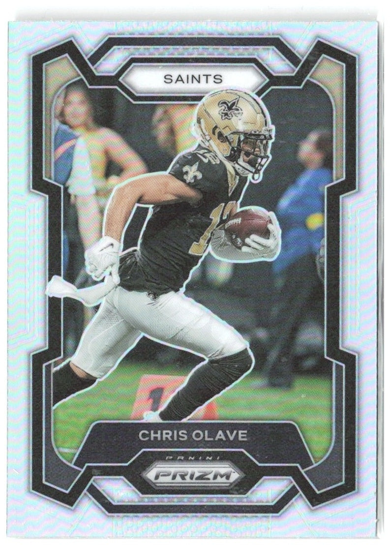 Chris Olave Panini Prizm - Silver 212 2023 New Orleans Saints