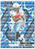 Chris Johnson Panini Mosaic - Mosaic Reactive Blue 224 2025 Tennessee Titans
