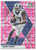Robert Woods Panini Mosaic - Prizm Camo Pink 119 2020 Los Angeles Rams