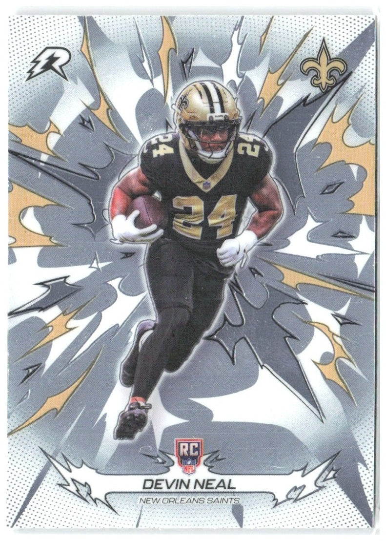 Devin Neal Topps Resurgence 164 2025 New Orleans Saints RC