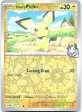 Ethan's Pichu Reverse Holo Common SV10 Destined Rivals 071/182 NM Narumi Sato
