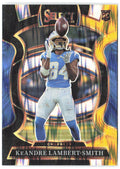KeAndre Lambert-Smith Panini Select - Black and Gold Prizm Shock 3 2025 Chargers