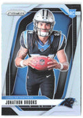 Jonathon Brooks Prizm - Rookie Variations Silver Prizm 21 2024 Carolina Panthers