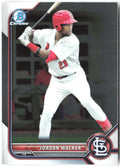 Jordan Walker Bowman - Chrome Prospects BCP-20 2022 St. Louis Cardinals