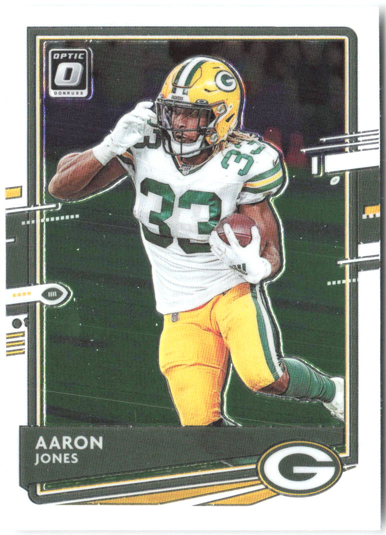 Aaron Jones Donruss Optic 39 2020 Green Bay Packers
