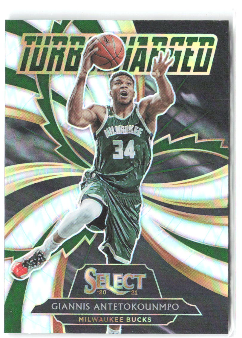 Giannis Antetokounmpo Select - Turbo Charged Silver 4 2020-21 Milwaukee Bucks