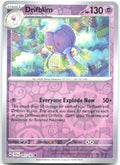 Drifblim Reverse Holo Uncommon SV07 Stellar Crown 061/142 NM sowsow