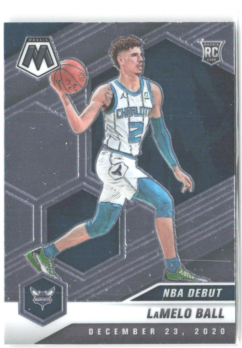 LaMelo Ball Panini Mosaic 262 2020-21 Charlotte Hornets