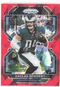 Dallas Goedert Panini Prizm - Red Ice 220 2021 Philadelphia Eagles