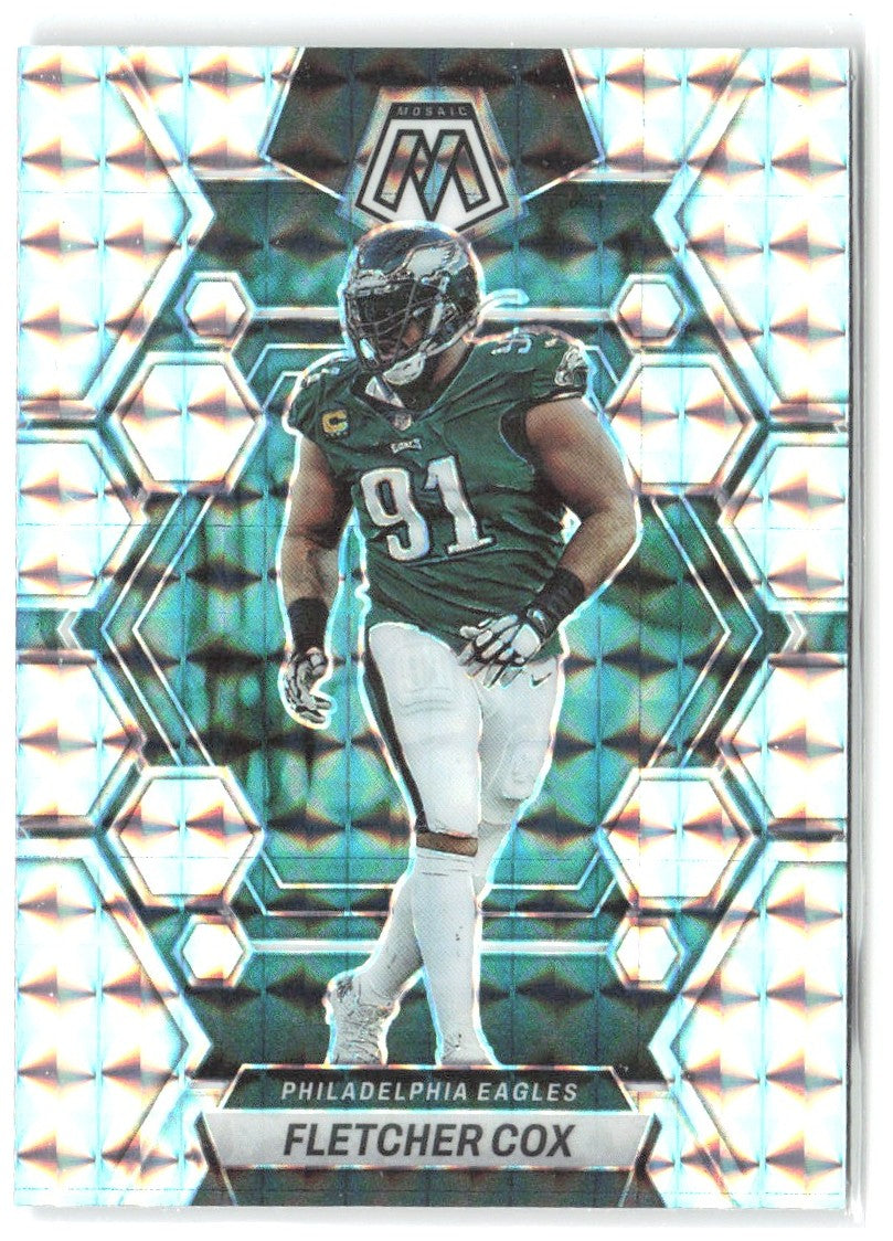 Fletcher Cox Panini Mosaic - Mosaic 197 2023 Philadelphia Eagles