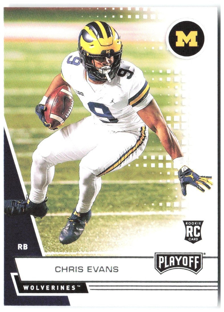 Chris Evans Panini Chronicles Draft Picks 377 2021 Michigan Wolverines